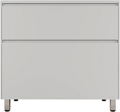 Style Line Тумба под раковину Лима 90 Plus эмаль белая матовая – фотография-1